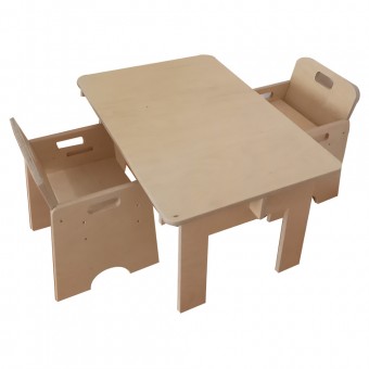 Set masa si scaune tip Montessori