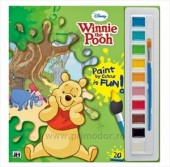 Caiet de colorat Winnie the Pooh