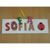 Puzzle lemn Sofia 