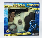 Set Pistol Politie - 8 capse - Gonher Special Forces 425/6