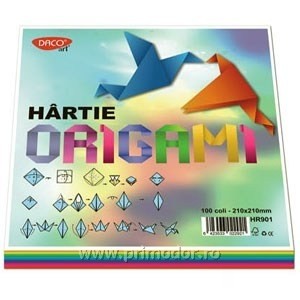 HÃ¢rtie Origami 21X21CM  HR901