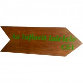 Sageti indicatoare din lemn 70 cm